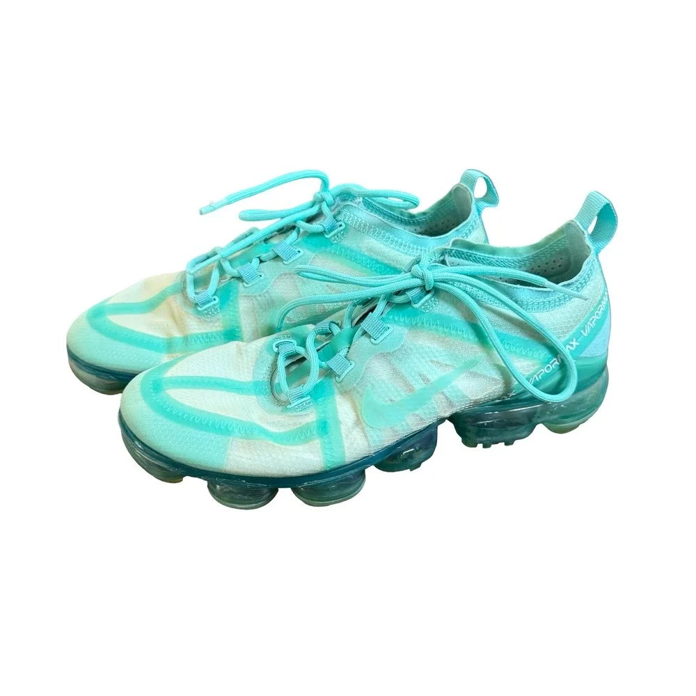 Nike Air VaporMax 2019 Women Size 8 Teal CI9903-300 Running Shoes Sneakers